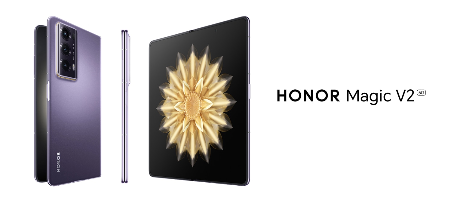 Telefon HONOR Magic V2 5G, 512GB, 16GB RAM, Dual SIM, Black